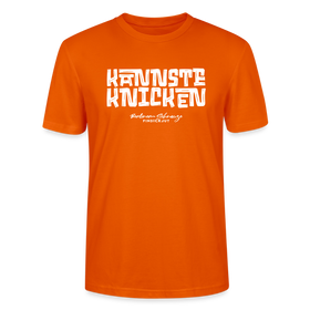 KANNSTE KNICKEN-Unisex T-Shirt  mit echt Berliner Schnauze - Tieforange