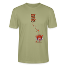 ICK LIEBE DIR-Unisex T-Shirt BIO - Nebelgrün