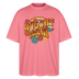 BERLINER RETRO-NÜSCHT-Oversized Unisex Bio T-Shirt - Pink 
