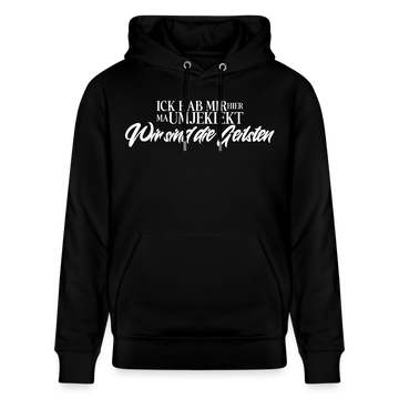 Wir sind die Geilsten-Unisex Bio-Hoodie II - Schwarz