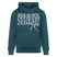 JEH MIR NICH UFFN SENKEL-Unisex Bio-Hoodie II - Dunkles Petrol