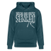 JEH MIR NICH UFFN SENKEL-Unisex Bio-Hoodie II - Dunkles Petrol