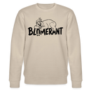BLÜMERANT-Unisex Bio-Sweatshirt mit Berliner Schnauze - Beige