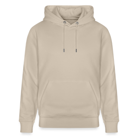 NETT KANN ICK-Unisex Bio-Hoodie-BACKPRINT - Beige