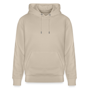 NETT KANN ICK-Unisex Bio-Hoodie-BACKPRINT - Beige