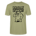 Berlin Shirt-ICK GLOOB ET HACKT-Unisex T-Shirt mit Berliner Bär - Nebelgrün