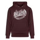 BERLIN SCHNAUZE als Souvenir-Unisex Bio-Hoodie - Maroon
