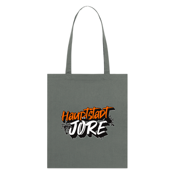 HAUPTSTADTJÖRE-Bio-Stoffbeutel - Anthrazit