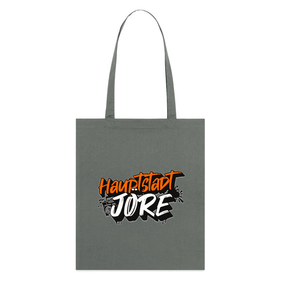 HAUPTSTADTJÖRE-Bio-Stoffbeutel - Anthrazit