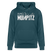 MUMPITZ-Unisex Bio-Hoodie-dunkel - Dunkles Petrol