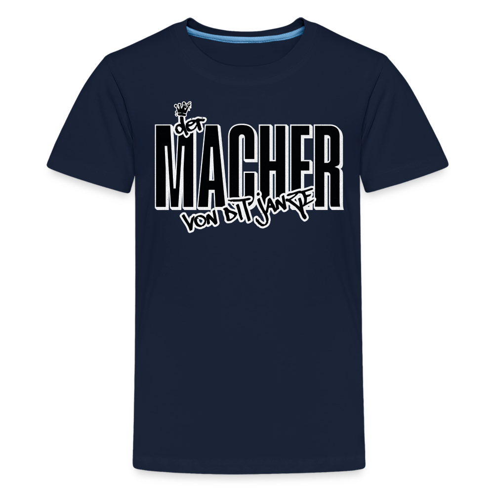 DER MACHER VON DIT JANZE - Teenager Premium T-Shirt - Navy