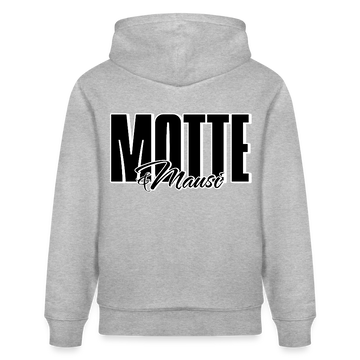 MOTTE UND MAUSI-Unisex Bio-Hoodie - Grau meliert