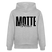 MOTTE UND MAUSI-Unisex Bio-Hoodie - Grau meliert