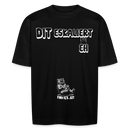 DIT ESKALIERT EH-Unisex Oversize Bio-T-Shirt - Schwarz