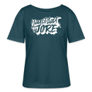 Berlin Shirt-HAUPTSTADTJÖRE-Rundhals Frauen Bio-T-Shirt - Dunkles Petrol