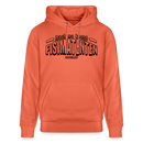 Berliner Spruch-FISIMATENTEN-Unisex Bio-Hoodie - Hellrot
