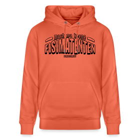 Berliner Spruch-FISIMATENTEN-Unisex Bio-Hoodie - Hellrot