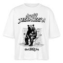 DRUFF JESCHISS'N-Frauen Boxy Bio-T-Shirt Nova - Weiß