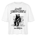 DRUFF JESCHISS'N-Frauen Boxy Bio-T-Shirt Nova - Weiß