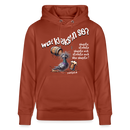WAT KIEKSTN SO?-Unisex Bio-Hoodie II - Terrakotta