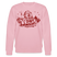 Berlin Souvenir zu Weihnachten -JIBT NÜSCHT-Unisex Bio-Sweatshirt - Hellrosa