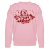 Berlin Souvenir zu Weihnachten -JIBT NÜSCHT-Unisex Bio-Sweatshirt - Hellrosa