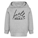KNÜLLE - Bio Hoodie BABY - Grau meliert