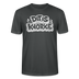 DIT IS KNORKE-Unisex T-Shirt Bio mit Berliner Schnauze - Anthrazit