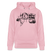 Berliner Spruch- MACH 'N ABJANG -Unisex Bio-Hoodie - Hellrosa