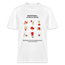 NACHTIJALL-Relaxed Fit Unisex Bio-T-Shirt - Weiß