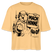 Berlin Shirt- MACH HINNE-Frauen Boxy Bio-T-Shirt mit Berliner Skyline - Mispel
