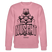 NÜSCHT MUSS ICK 2025-Unisex Bio-Sweatshirt mit Berliner Schnauze - Lila Traum