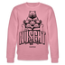 NÜSCHT MUSS ICK 2025-Unisex Bio-Sweatshirt mit Berliner Schnauze - Lila Traum