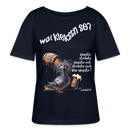 WAT KIEKSTN SO?-Rundhals Frauen Bio-T-Shirt - Navy