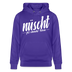 NÜSCHT FÜR SCHWACHE NERVEN-Unisex Bio-Hoodie mit Berliner Schnauze - Purple Love 