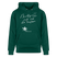 NACHTIGALL ICK HÖR DIR TRAPSEN-Unisex Bio-Hoodie - Forest