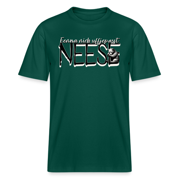 NEESE-Relaxed Fit Unisex Bio-T-Shirt - Forest