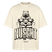 NÜSCHT MUSS ICK-Unisex Oversize Bio-T-Shirt - Weißgrau