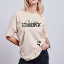 SCHNURZPIEPE - Unisex Oversize Bio-T-Shirt - Naturweiß