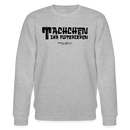 Berliner Begrüssung-TACHCHEN IHR FLITZPIEPEN-Unisex Bio-Sweatshirt - Grau meliert