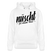NÜSCHT FÜR SCHWACHE NERVEN-Unisex Bio-Hoodie mit Berliner Schnauze - Weiß