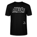 Berliner Spruch-EINFACH AUS DAFFKE-Unisex BIO T-Shirt - Schwarz