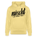 NÜSCHT FÜR SCHWACHE NERVEN-Unisex Bio-Hoodie mit Berliner Schnauze - Gelb Viva 