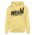 NÜSCHT FÜR SCHWACHE NERVEN-Unisex Bio-Hoodie mit Berliner Schnauze - Gelb Viva 