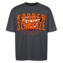 KODDERSCHNAUZE - Unisex Oversize Bio-T-Shirt - Indigoblau