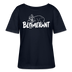 BLÜMERANT-Frauen Bio-T-Shirt mit Berliner Schnauze - Navy