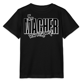 DER MACHER VON DIT JANZE - Kinder T-Shirt BIO - Schwarz