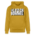 WIE LATSCH UND BOMMEL - Unisex Bio-Hoodie - Ocker