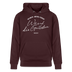 WIR SIND DIE GEILSTEN-Berlin26-Unisex Bio-Hoodie - Maroon