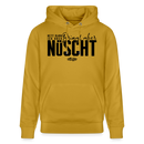 NETT KANN ICK OOCH. Berliner Spruch-Unisex Bio-Hoodie - Ocker